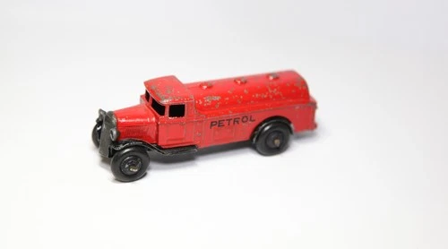 Dinky 25 Series Tanker Petrol Red - Good Vintage Original Model