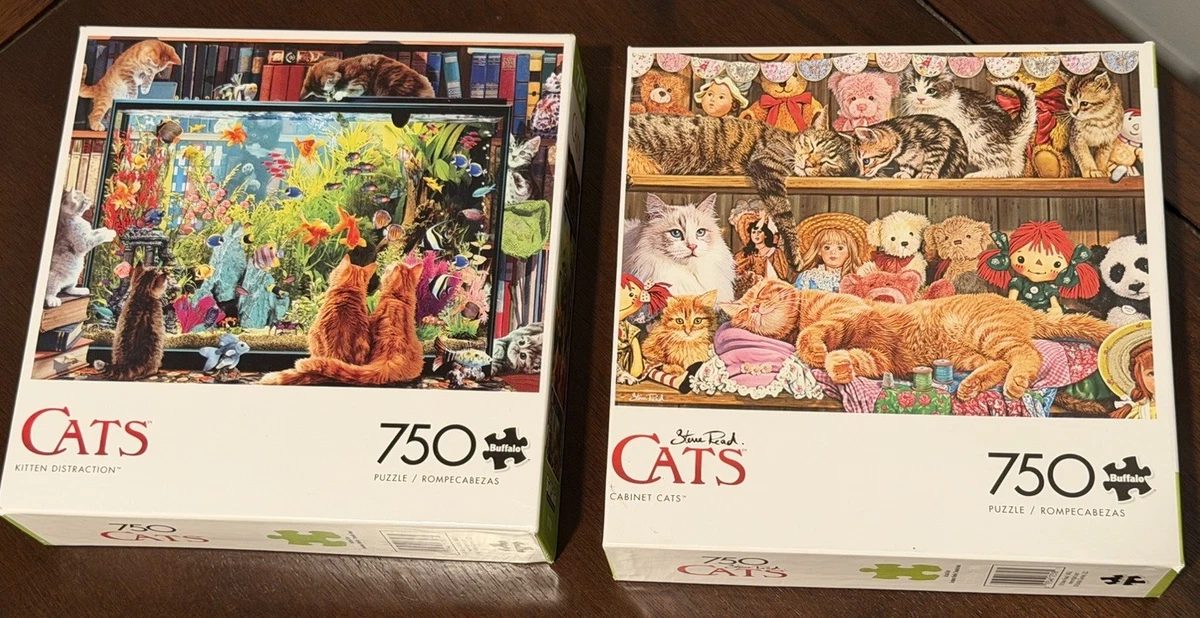 Buffalo Games Set Vassoi Per Puzzle – 7 Pezzi Impilabili E Interscambiabili Con Coperchio, Per Puzzle Fino A 1000 Pezzi - 4