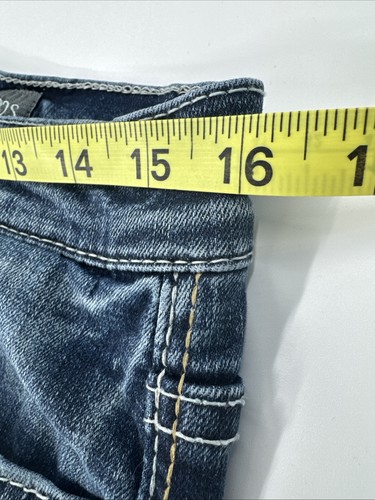 BKE Jeans Herren 32S Alec Straight 32x29 Distressed Denim Stretch Whisker Low - Bild 6 von 12