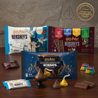 Hersheys Harry Potter Schokolade Küsse Kekse Creme Halloween Süßigkeiten Snack Größe