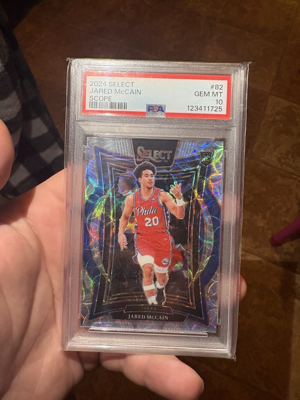 2024-25 Panini Select - Concourse Jared McCain #82 Scope Prizm (RC)