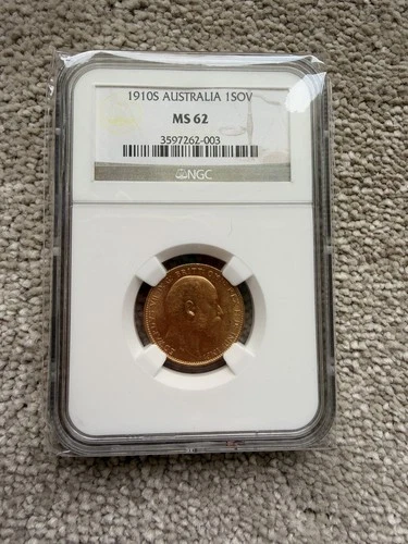 1910-S Edward VII Gold Sovereign — photo from the most recent tracked eBay sale