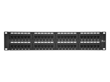 Monoprice 48-port Cat6 Patch Panel, 110 Type 568A/B Compatible 