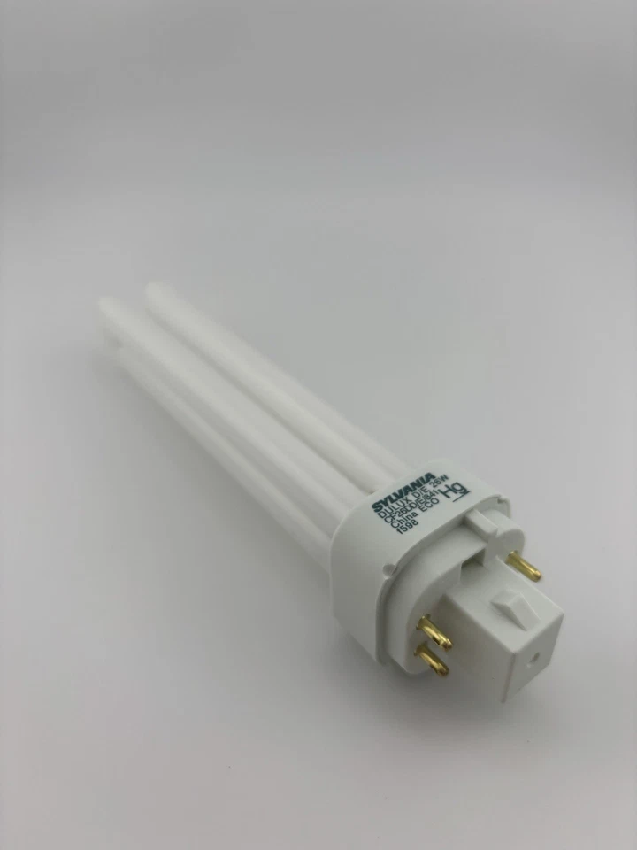 ⚡️5 Lot⚡️ SYLVANIA DULUX D/E 26W Compact Fluorescent Lamps 20669 G24q-3 - Image 4 of 4