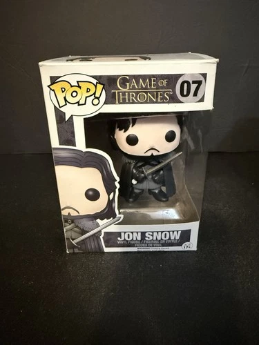 FUNKO POP ! JON SNOW 07 GAME OF THRONES BOX NOT MINT I01