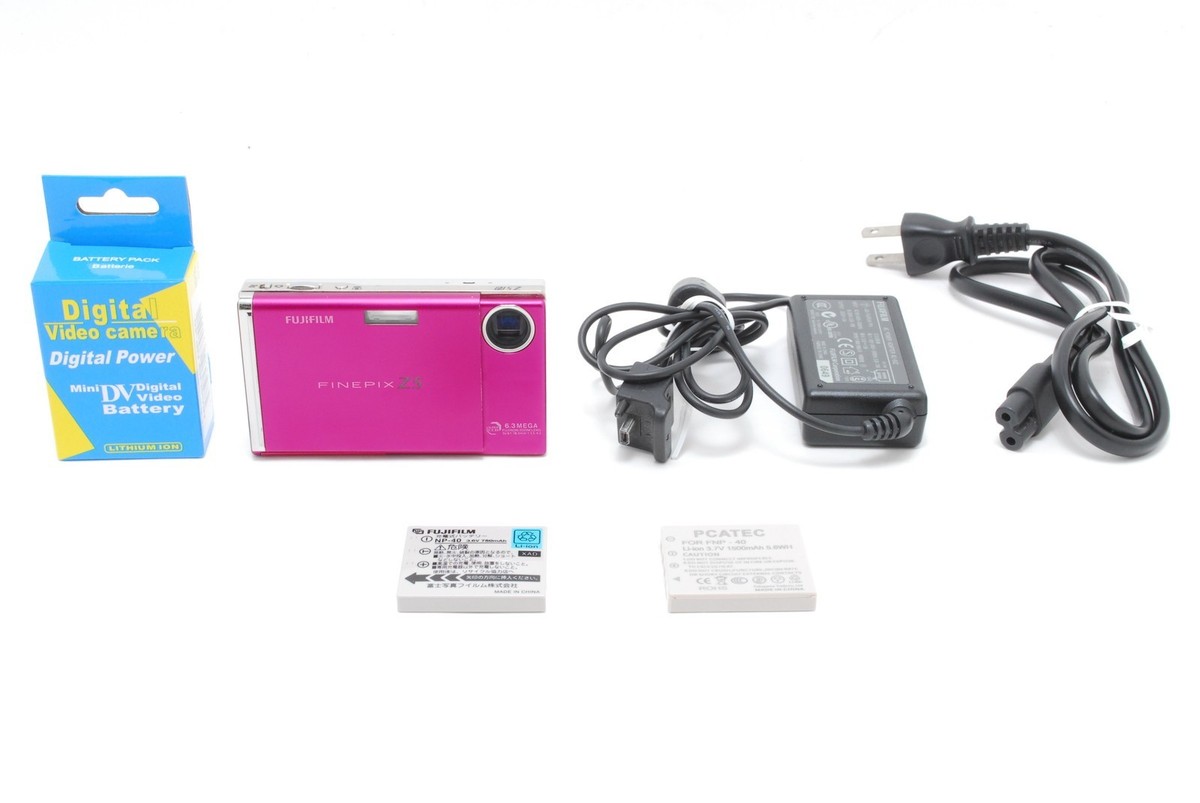 Near MINT] Fujifilm FinePix Z5fd Pink Red 6.3MP 6.2x Digital