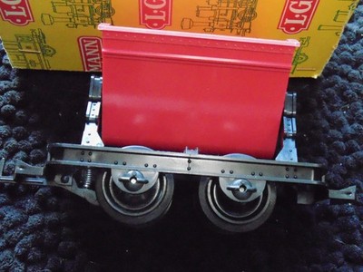 Vintage G Scale LGB Lehmann 4043 Tipper early version - unlettered