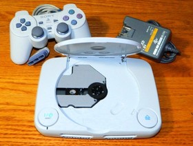 Sony PS One SCPH-101 Console-White w/ Controller AC Power Adapter "For Parts"
