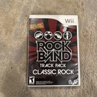 Rock Band Track Pack: Classic Rock (Nintendo Wii, 2009) Complete