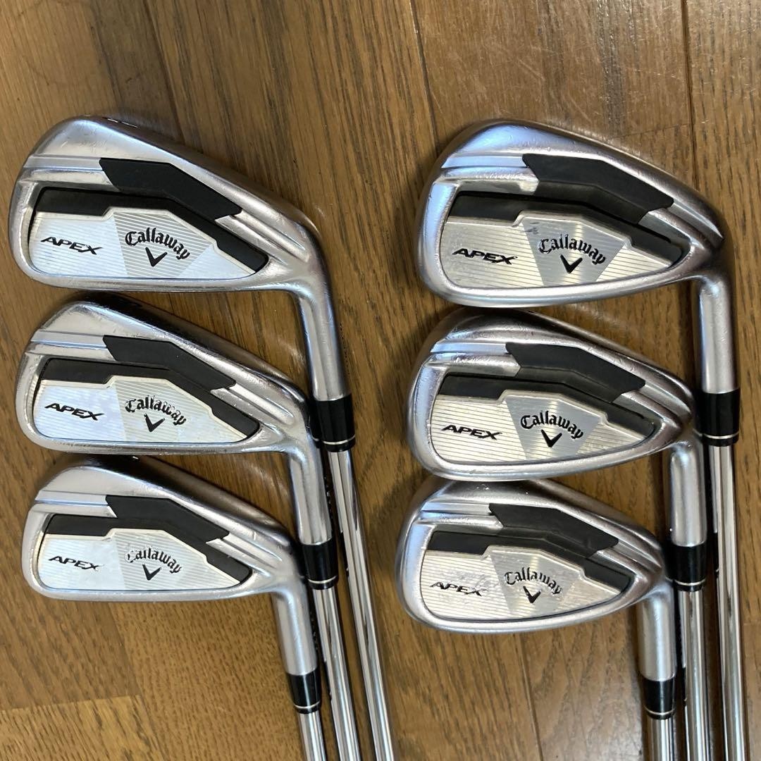 Callaway Iron Set APEX 5-PW Project X used