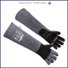 Heavyweight Protective Gloves for Dog and Cat Handling - 22in Ambidextrous Fit