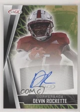 2022 SAGE High Series Auto Black Devin Rockette #A-DR4 Auto qf8