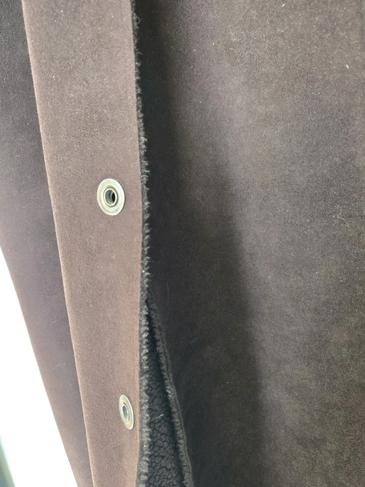 Abrigo Valerie Stephens Mujer 2X Plus Marrón Botón Otoño Invierno Dinero Antiguo Elegante Foto 4 de 4