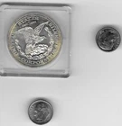 USSC United States Silver Corporation 1 Troy Ounce .999 Fine Silver Round Bar