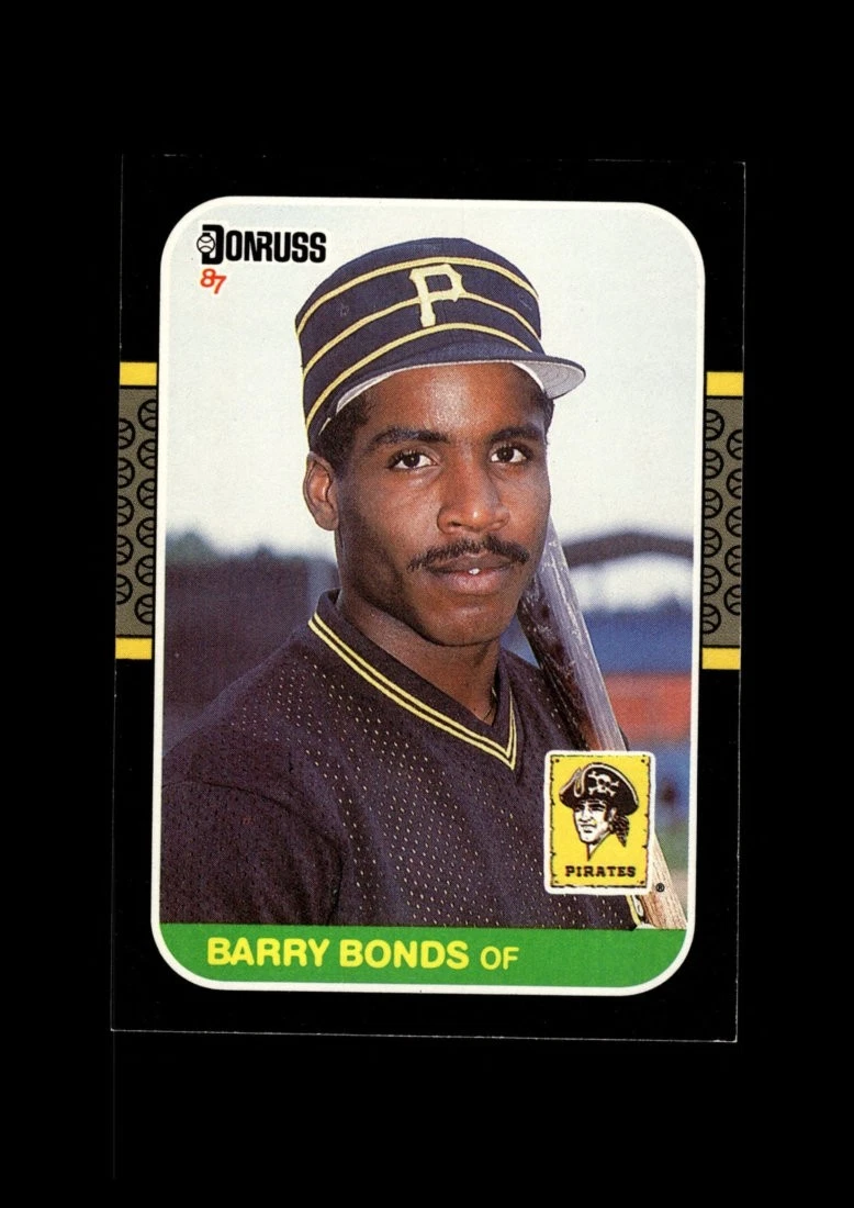 Donruss Barry Bonds 1987 Season Baseball Sports Trading Cards