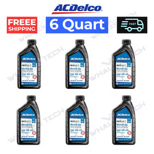 ACDelco 10-9322 0W-20 dexos1 GEN3 GM Original Full Synthetic Motor Oil, 6 Quart 43.33 per gallon