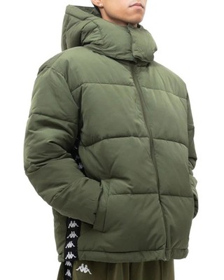  Daunenjacke Down Bubble Padded jacket HERREN Kappa Banda 222 grün LENNY CORTO 