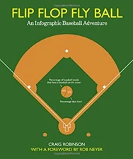 Flip Flop Fly Ball : An Infographic Baseball Adventure Hardcover