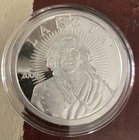 2009 Lakota Crazy Horse Indian Warrior Coin 1 Troy Oz .999 Fine Silver Round 999