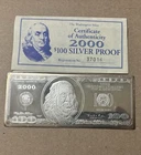 4 Ounce 999 Silver Bar