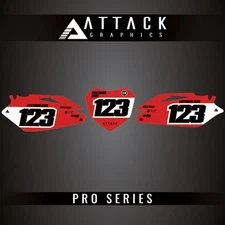 Attack Graphics HON_F_09_PRO Pro Series Number Plate Backgrounds