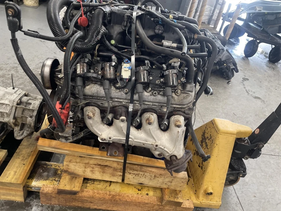 '00 CHEVROLET SILVERADO 1500 Engine 5.3L 188k miles Runs Well 6 Month Wnty! - Imagem 4 de 4