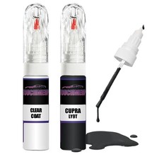 Lackstift f&uuml;r CUPRA MYTHOSSCHWARZ/MIDNIGHT BLACK Klarlack Pinsel Kratzer Fix Kit