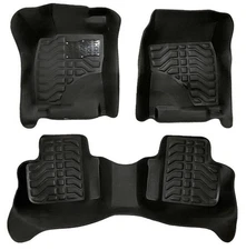 Direct Replace Floor Mats, Auto Liner XPE Leather for Honda Civic 2017-2020