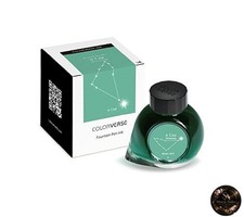 Colorverse Fountain Pen Ink Green Cap Sparkling 65ml Dye-based Ink Project