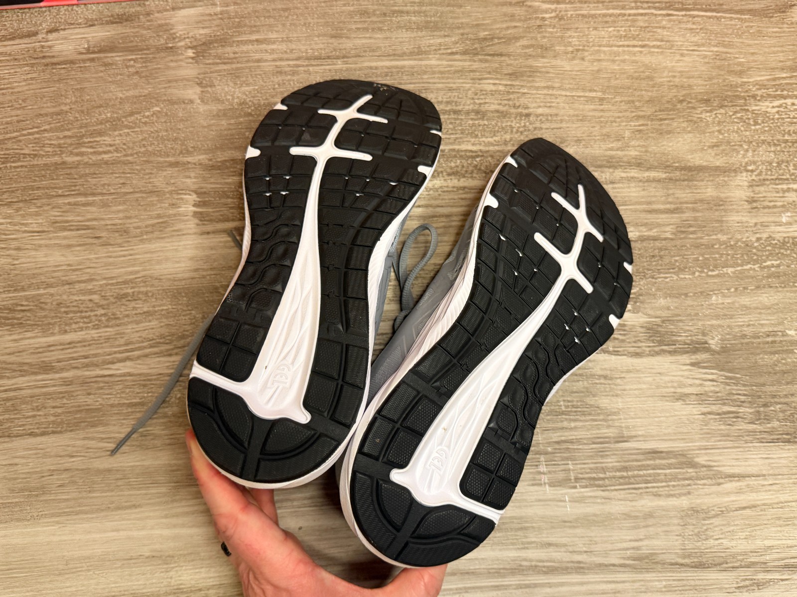 Asics Gel Excite 7 Gray Running Shoes 1012A562 Women Size 8.5 | Gentle use thumbnail 5