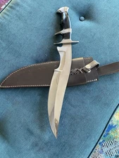 HUGE Badass Blades 18.0" Handmade D2 Steel Bowie Combat Knife Resin Handle