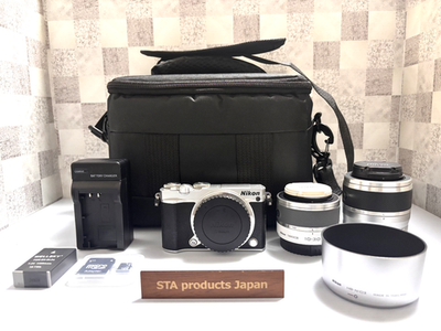 J5 Model1 NIKKOR double Lens kitめー222様専用 Nikon 1 J5 Silver Double