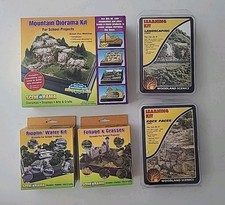 Scene-A-Rama LOT of 5 KITS Woodland Scenics SP4111 Mountain Diorama B3-K1 