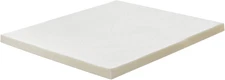 , 2-Inch High Density Medium Firm Foam Mattress Topper, Certipur