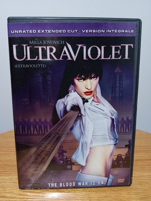 ULTRAVIOLET DVD 2006 UNRATED EXTENDED EDITION ULTRA VIOLET MOVIE Milla Jovovich