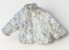 Beautiful Vintage Fox Natural Blue Fox Fur Coat Luxury Made In USA