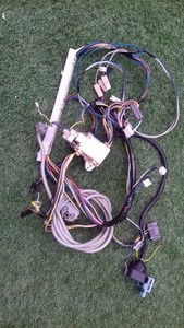 Waschmaschine Vestel WMV4410A  Kabelbaum+Kondensator+Türschloß
