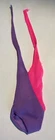 1985 Barbie Fashion Fun Swimsuit #2093 Purple Pink Tie Halter Vintage 80s