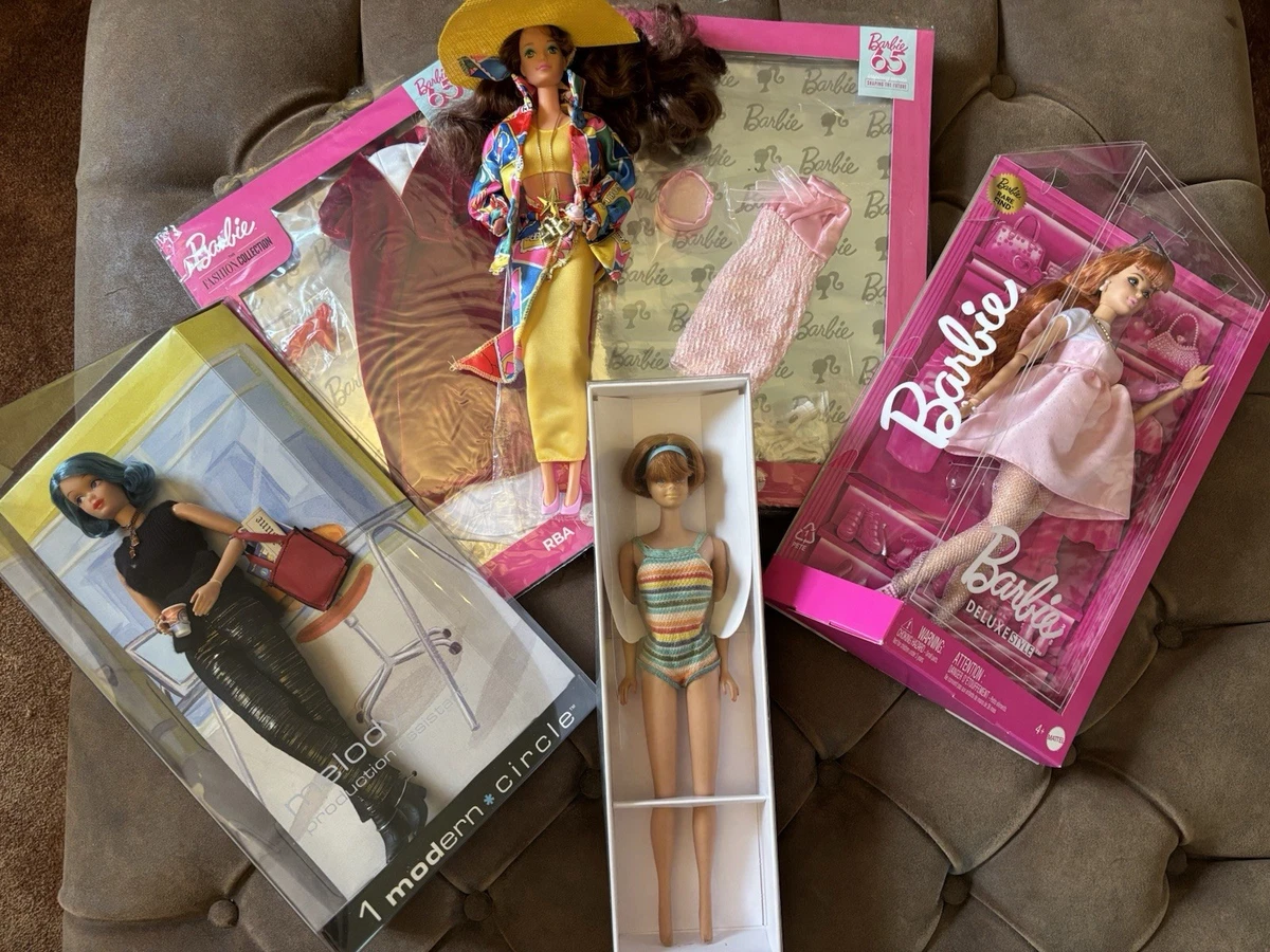 Lot De Vêtements Vintage Pour Barbie Superstar - Habits Mattel D'époque