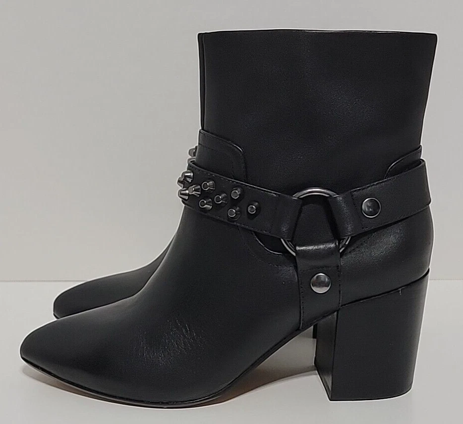 Hermosa Bota Arnés Takko Para Mujer Report Signature Negra EE. UU. 8.5 Ancho Estrecho Foto 3 de 4