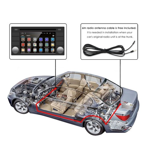 7" For BMW E39 E53 X5 GPS Navi Android 13 Car Radio Head Unit CarPlay BT 2+64GB - Picture 19 of 24