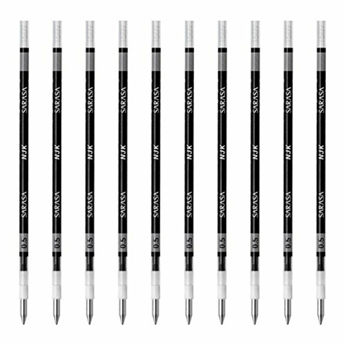 From Japan Zebra Ballpoint Pen Refill Njk-0.5 Black 10pcs