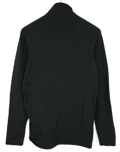 PATAGONIA Capilene Polartec Sudadera Para Hombre PEQUEÑA Negra Elastizada Cremallera Bolsillo - Imagen 2 de 8