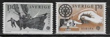 Sweden Scott #'s 1278 - 1279 MNH
