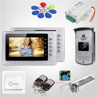 7 Video Security Door Phone With Keyfobs Unlocking Camera For Home Security 7 Video Security Door Phone With Keyfobs Unlocking Camera For Home Security