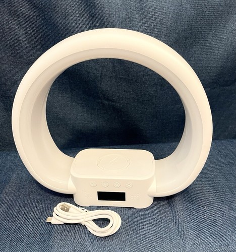 Bell+Howell Bluetooth Speaker Wireless Charger Digital Alarm Clock Lights - 第 1/12 張圖片