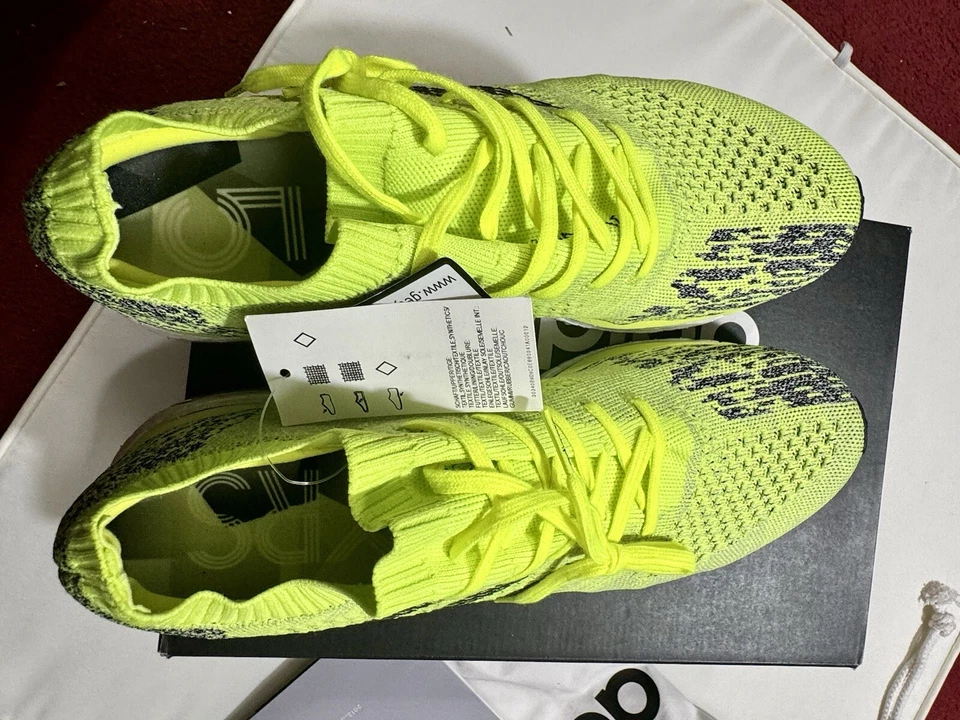 Adidas Adizero Prime LTD Zapatos para Correr Para Hombre 11M Amarillo CQ1835 Jaspeado Parte Superior Baja Foto 4 de 4