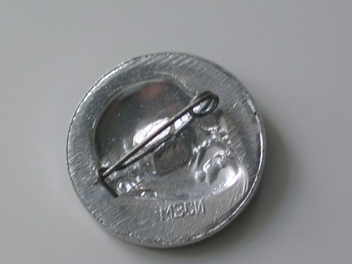Pin LENIN Anstecknadel Abzeichen Anstecker Porträt SU Fabrikat 2 cm rund SELTEN - Bild 2 von 2