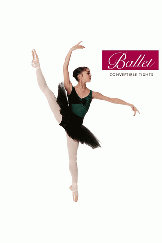 Silky Ballet Convertible Tights - Girls Sizes - Picture 7 of 8
