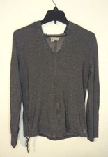 Royal Robbins True Hemp blend Gray Hooded Sweater Size M. Great condition 